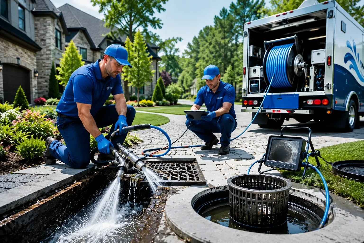 Local outdoor drain cleaning professionals in Eastman, WI