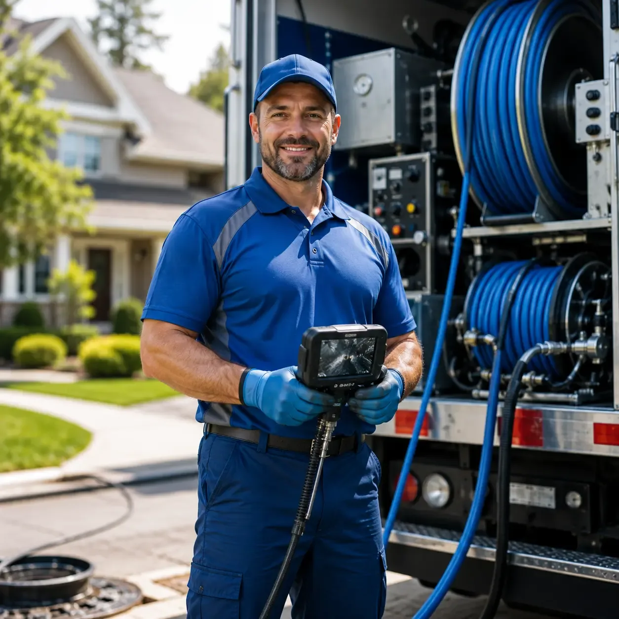Local outdoor drain cleaning specialists in Eastman, WI